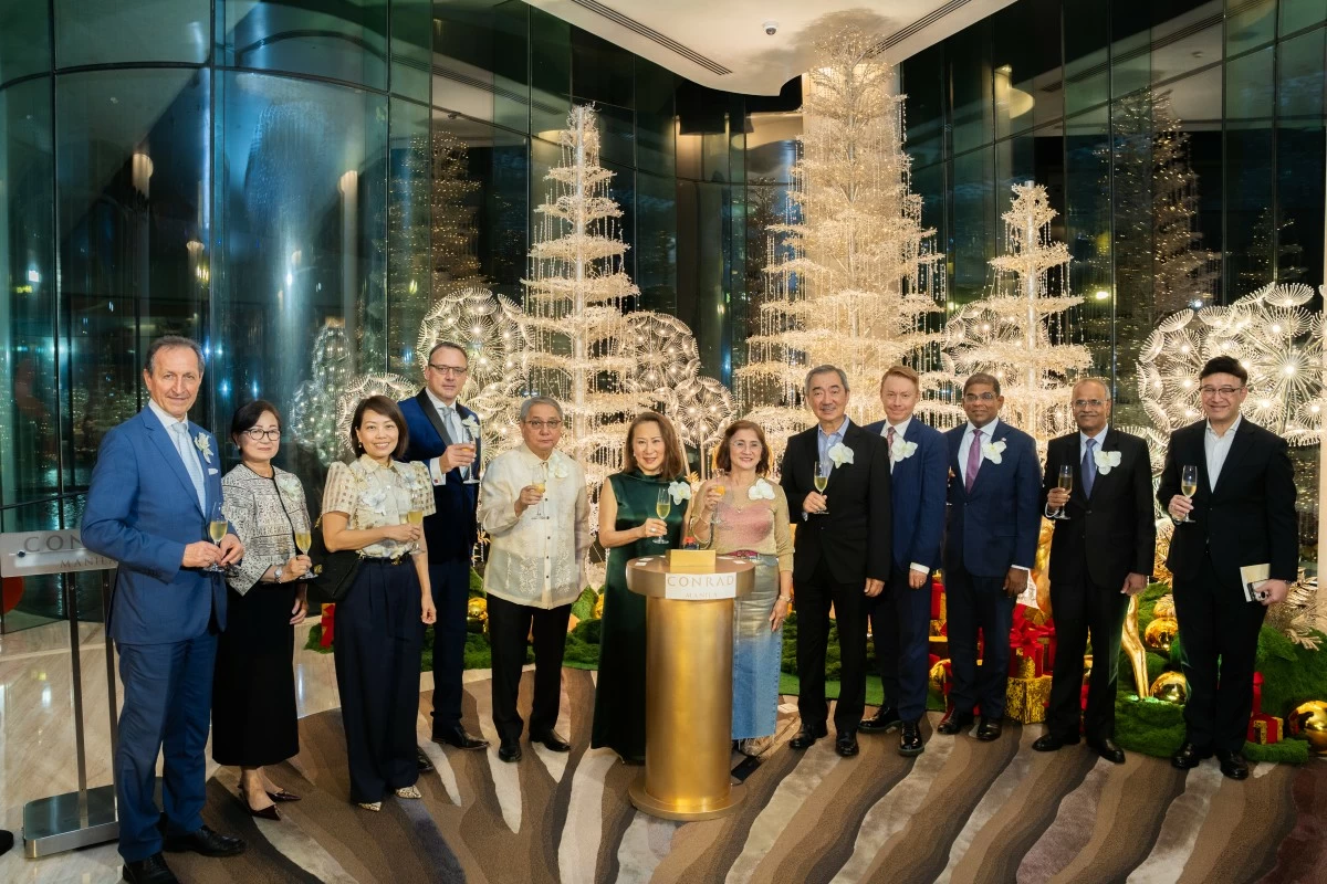 Bright holidays, brilliant memories shine at Conrad Manila this festive season