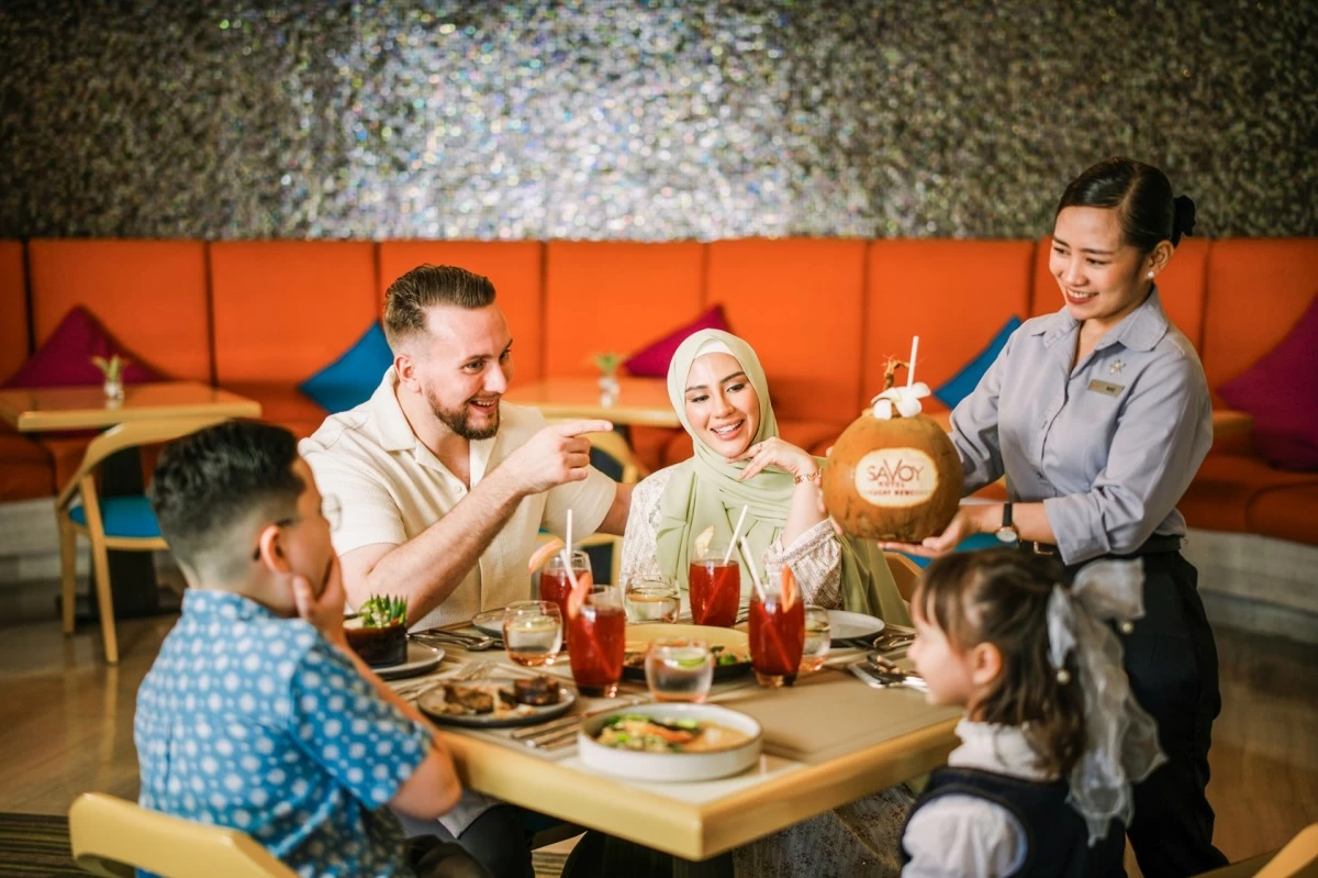 Halal dining option at Vienne Restaurant in Savoy Hotel Boracay.
