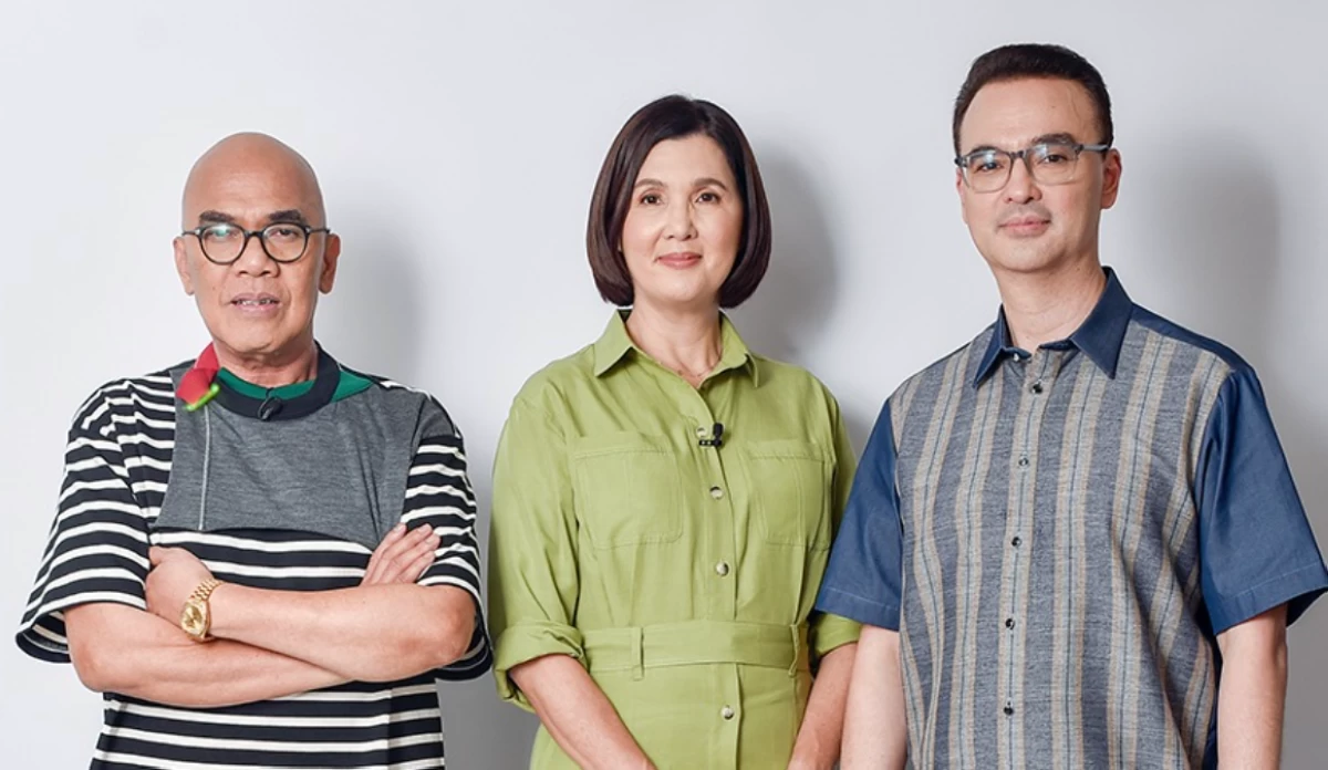 Boy Abunda, Sen. Pia Cayetano, and Sen. Alan Peter Cayetano