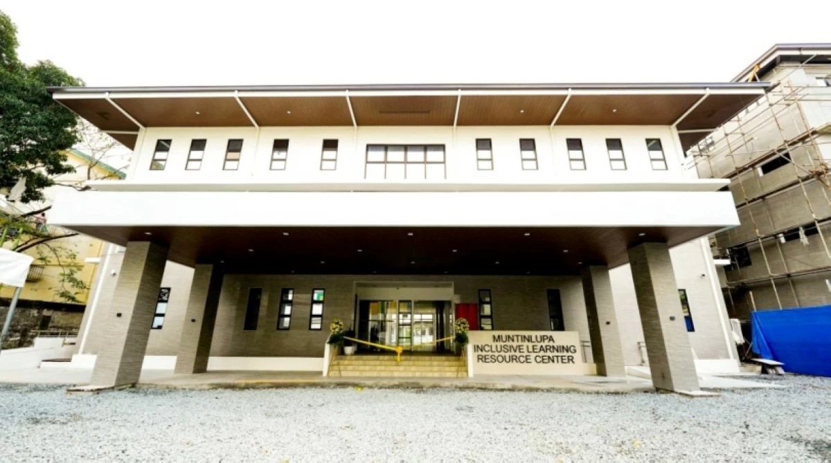 The Muntinlupa Inclusive Learning Resource Center (Photo from Muntinlupa PIO) 
