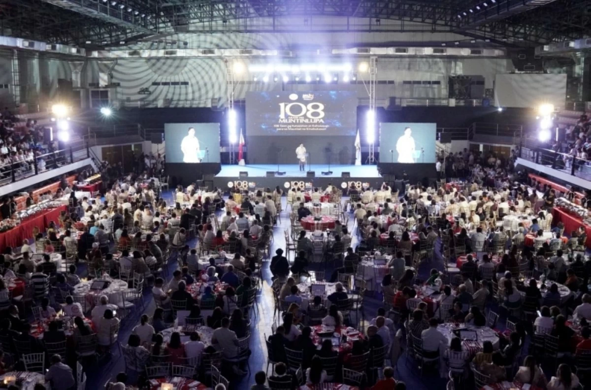 The celebration of Muntinlupa's 108th founding anniversary on Dec. 19 (Photo from Muntinlupa PIO) 