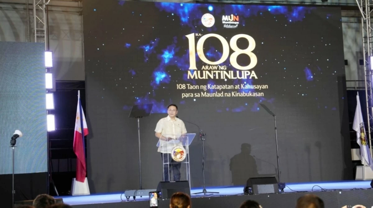 Muntinlupa Mayor Ruffy Biazon (Photo from Muntinlupa PIO) 
