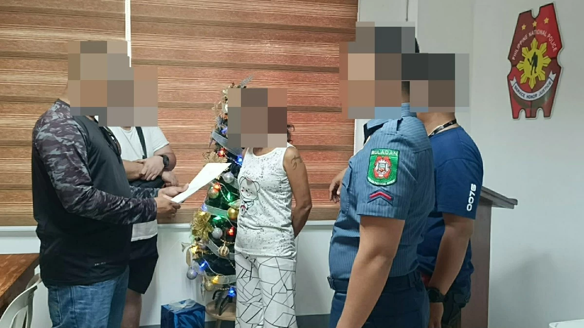 The couple, who are among the city’s top 10 most wanted for illegal drugs, were arrested by Malolos City police in separate operations in Santa Rosa, Laguna, and in Brgy. Biñang First, Bocaue, Bulacan, on Friday, Dec. 19, 2025. (Photo from Bulacan PPO)