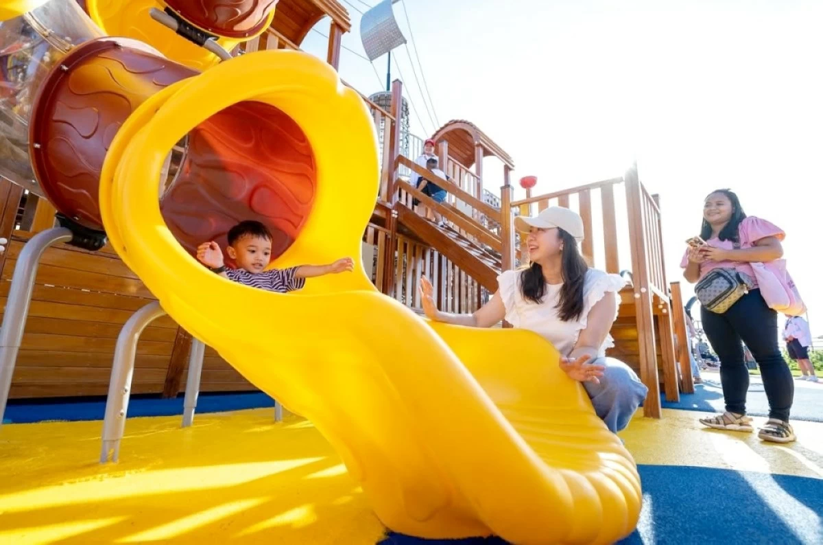 Mayor Lani Cayetano at the TLC Playpark in Taguig (Photo from the Taguig City government) 