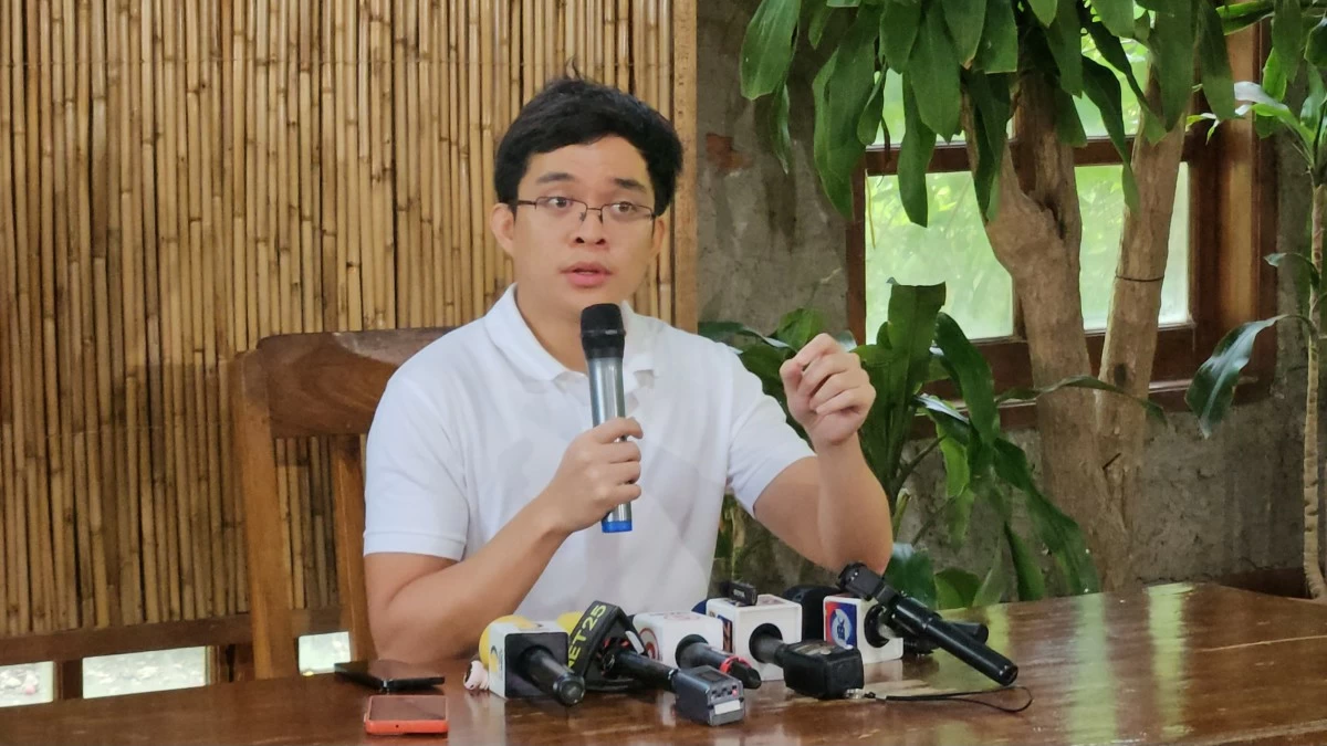 Batangas 1st district Rep. Leandro Legarda Leviste (Ellson Quismorio/ MANILA BULLETIN)