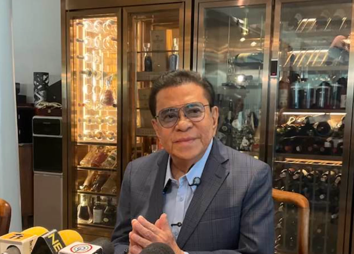 Businessman and former politician Chavit Singson