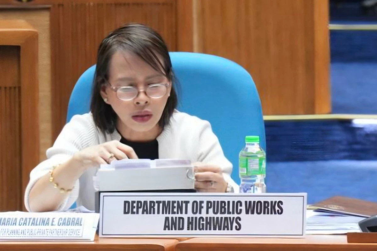 Former DPWH undersecretary Maria Catalina Cabral (PPAB)
