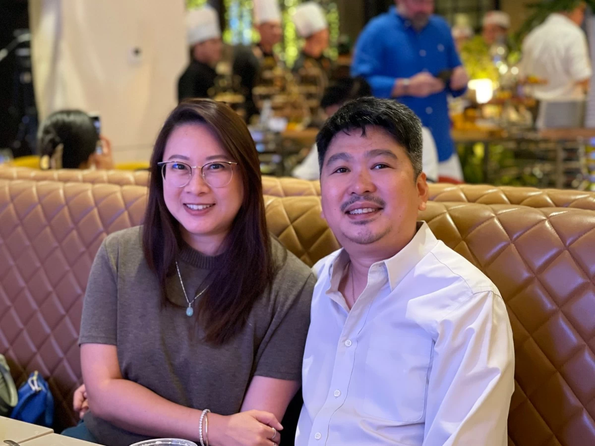 Sam Liu and Chef Kim Liu