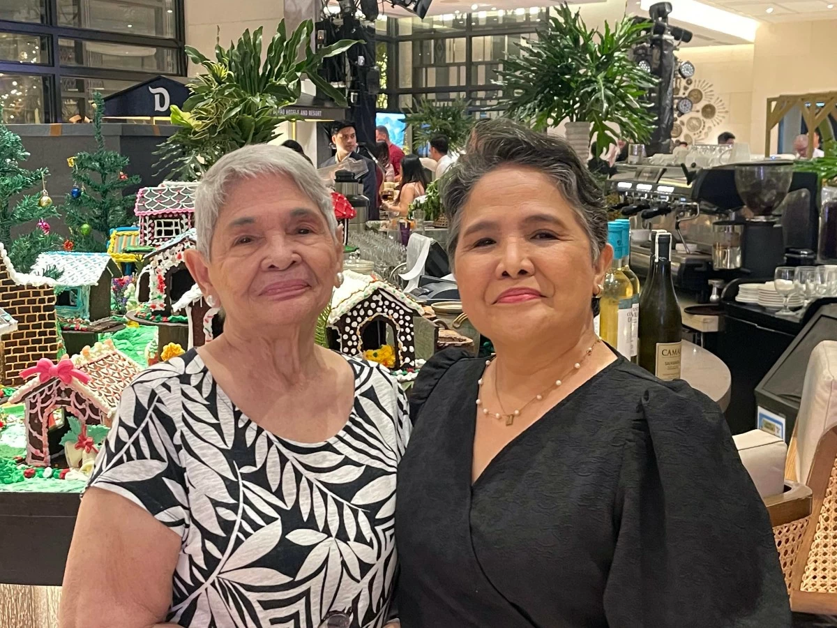 Menchu Iñigo and Maite Gempesaw