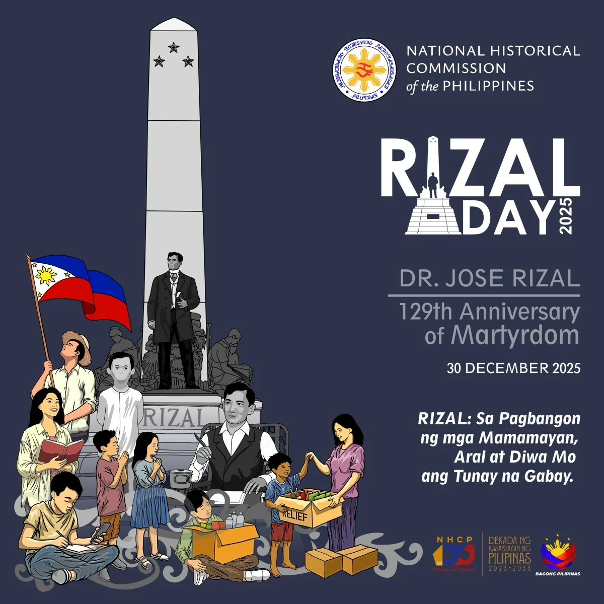 President Marcos to lead 129th Rizal Day rites in Manila — NHCP