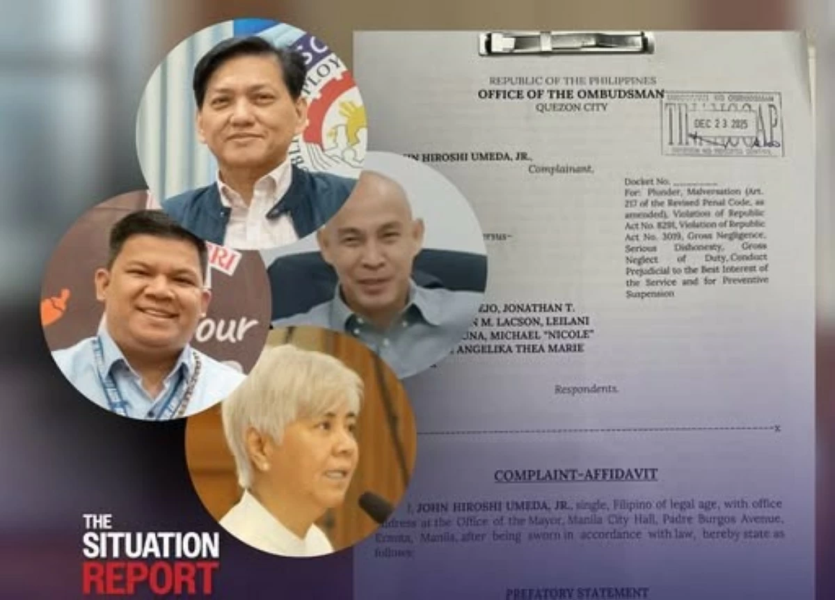 PESO chief files plunder, graft raps vs ex-Manila officials over ₱319.3M KASAMA funds