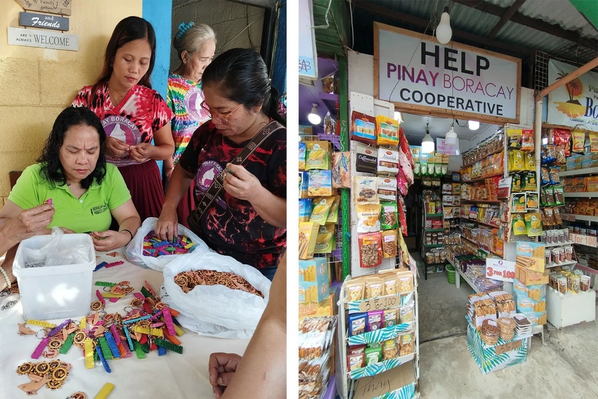 BPI Sinag supports Pinay Boracay, the brand of the Boracay Women Producers Cooperative, highlighting women’s empowerment through sustainable livelihoods that uplift their communities.