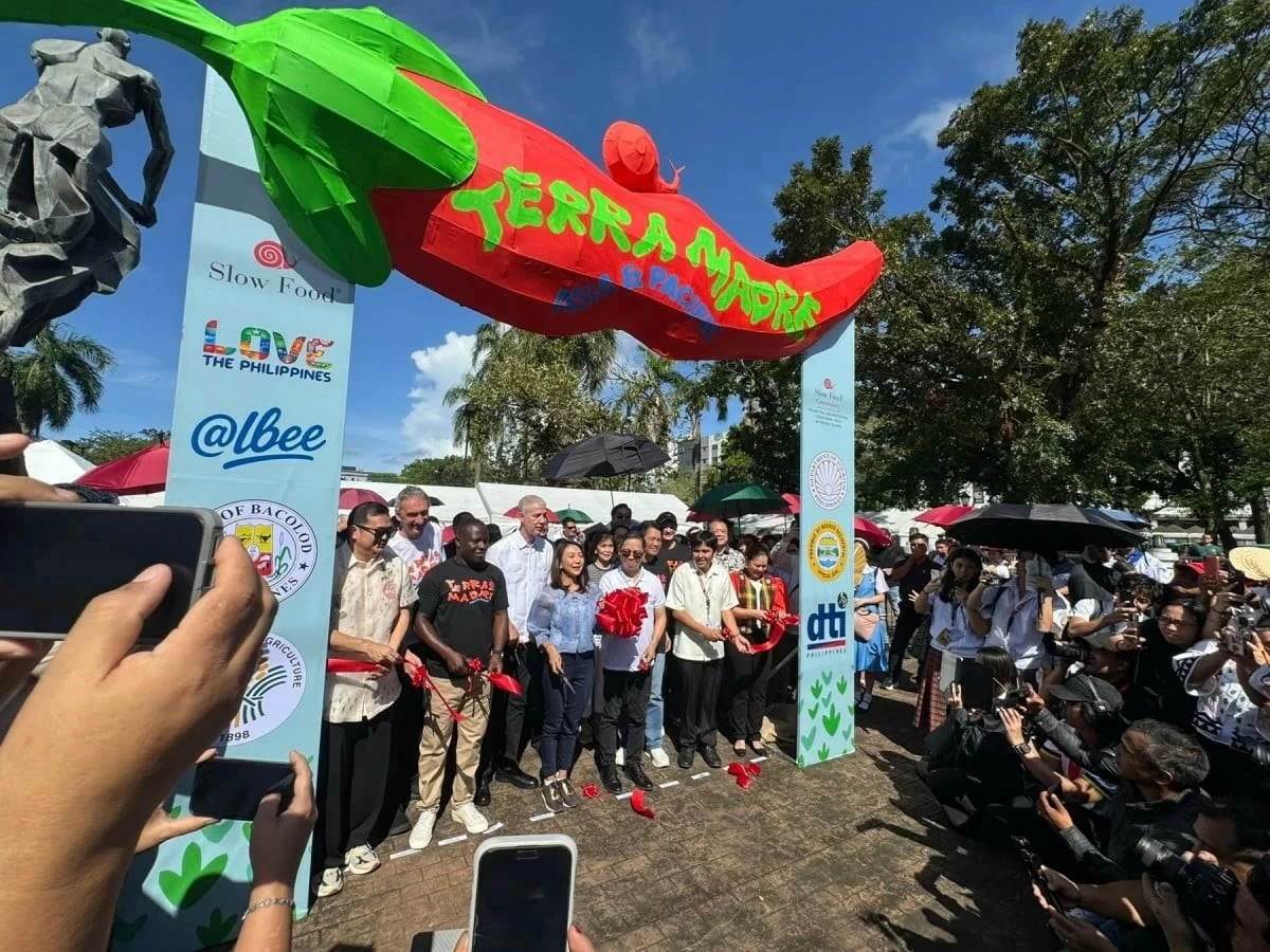 Opening of Terra Madre Asia and Pacific at the Capitol Park and Lagoon in Bacolod City.