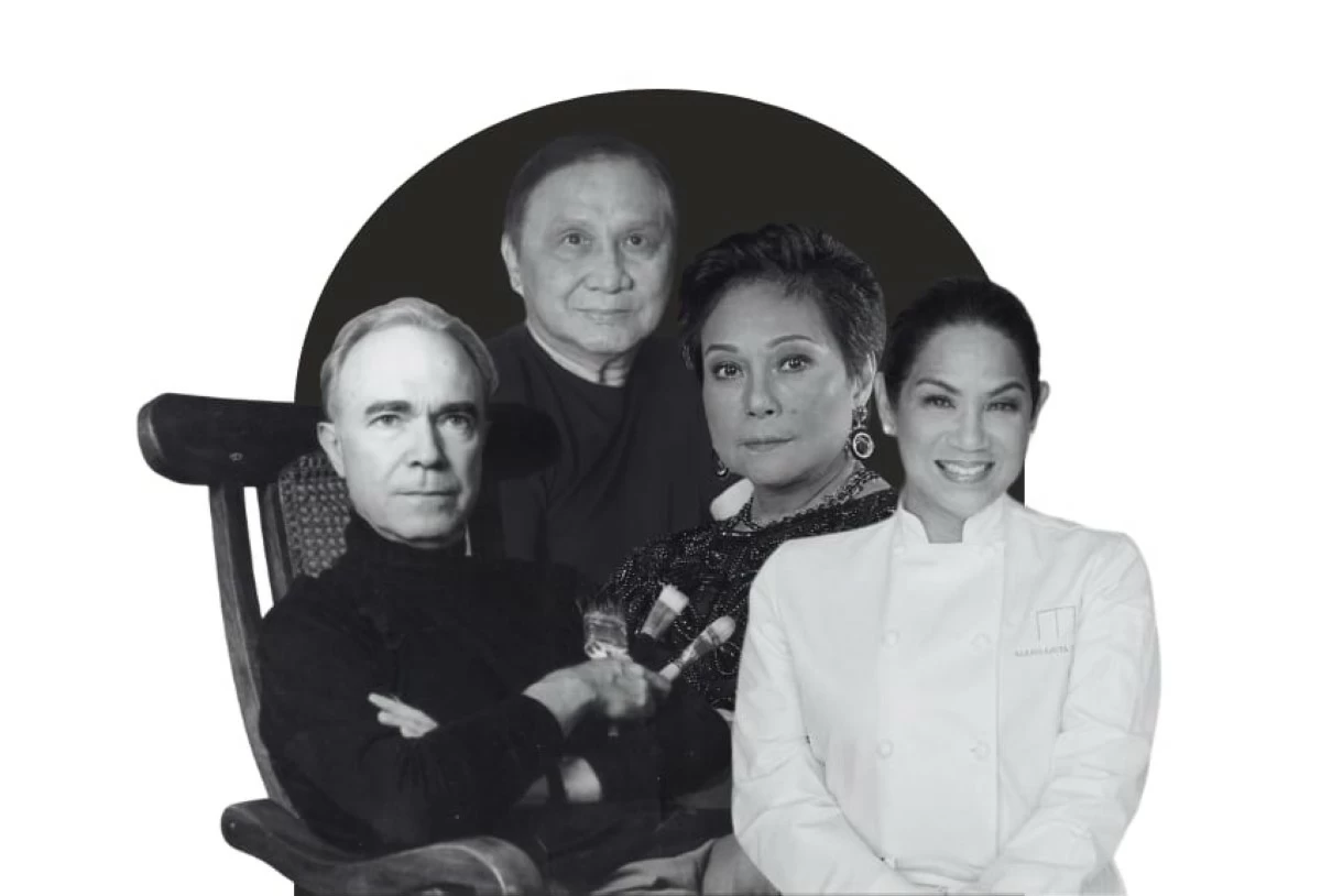 Juvenal Sansó, Larrie Silva, Nora Aunor, and Margarita Forés