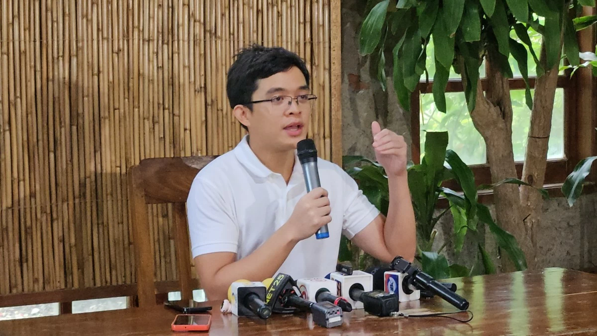 Batangas 1st district Rep. Leandro Legarda Leviste (Ellson Quismorio/ MANILA BULLETIN)