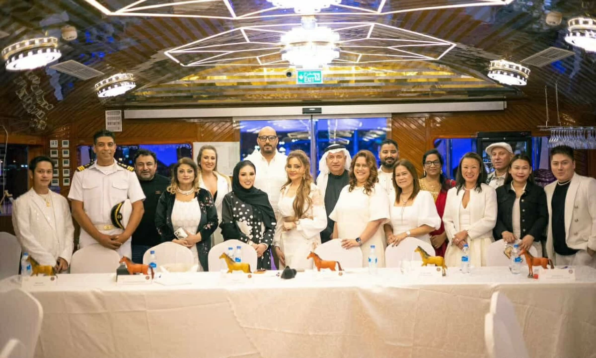 The Miss Polo Universe Organization's year-end press conference in Dubai.