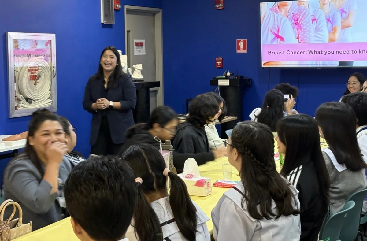 Ela Riva Reaviles shared important information about breast cancer disease awareness.