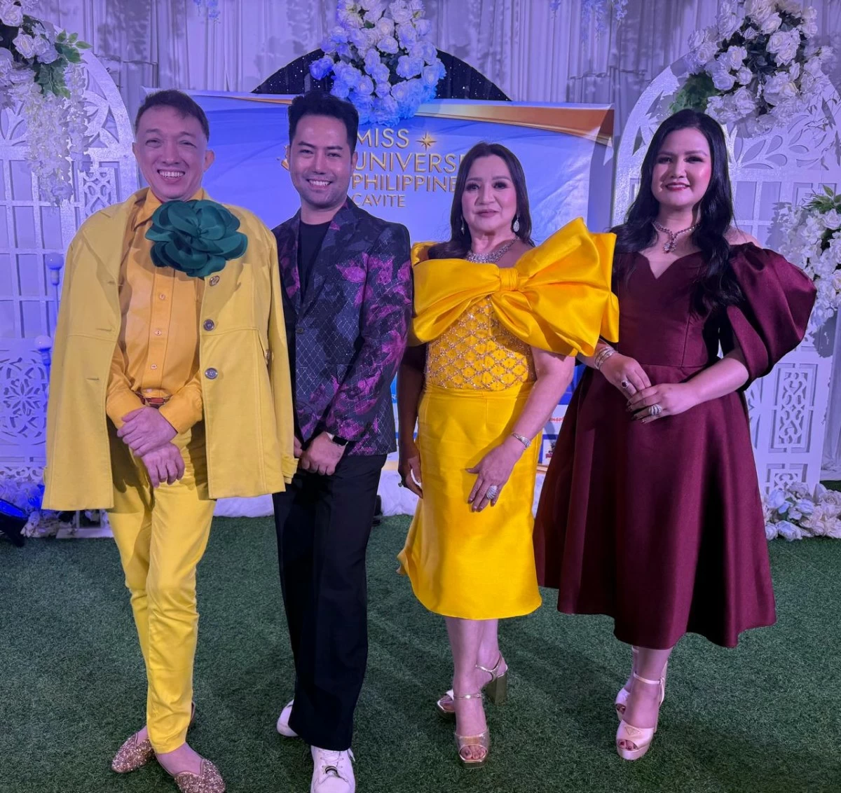 The people behind MUPH Cavite (from left): Ramond Villanueva, Norman Acuba, Lynn Bautista, and Gail Salazar.
