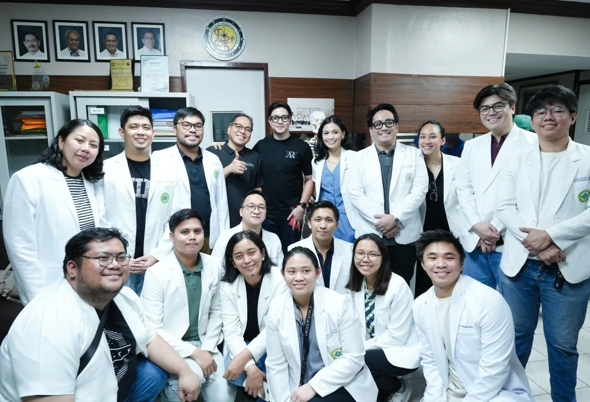 Alden Richards joins an outreach tour.