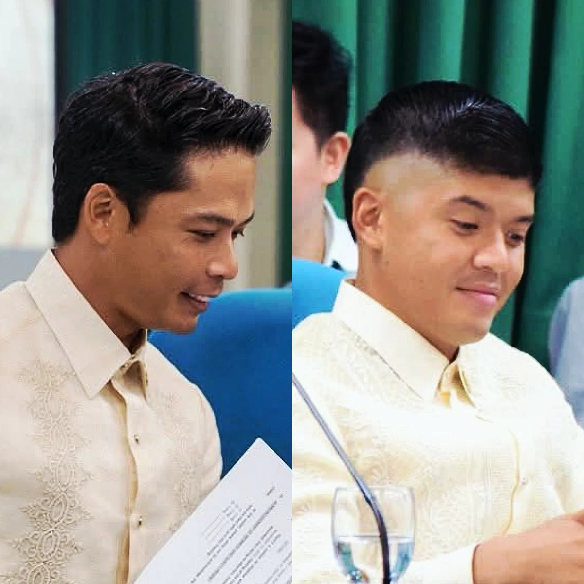 Camarines Sur 5th district Rep. Migz Villafuerte (left) and 2nd district Rep. Luigi Villafuerte (Facebook)