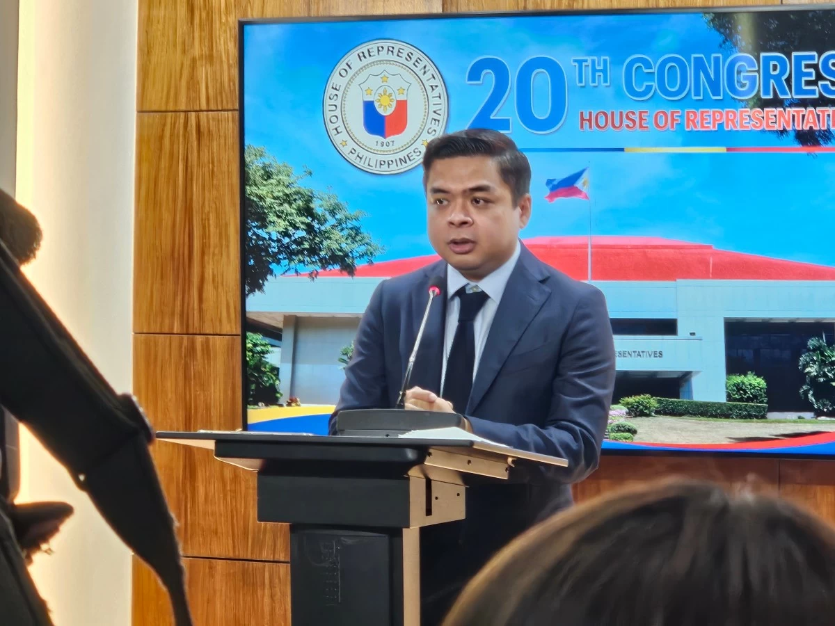 Bicol Saro Party-list Rep. Terry Ridon (Ellson Quismorio/ MANILA BULLETIN)