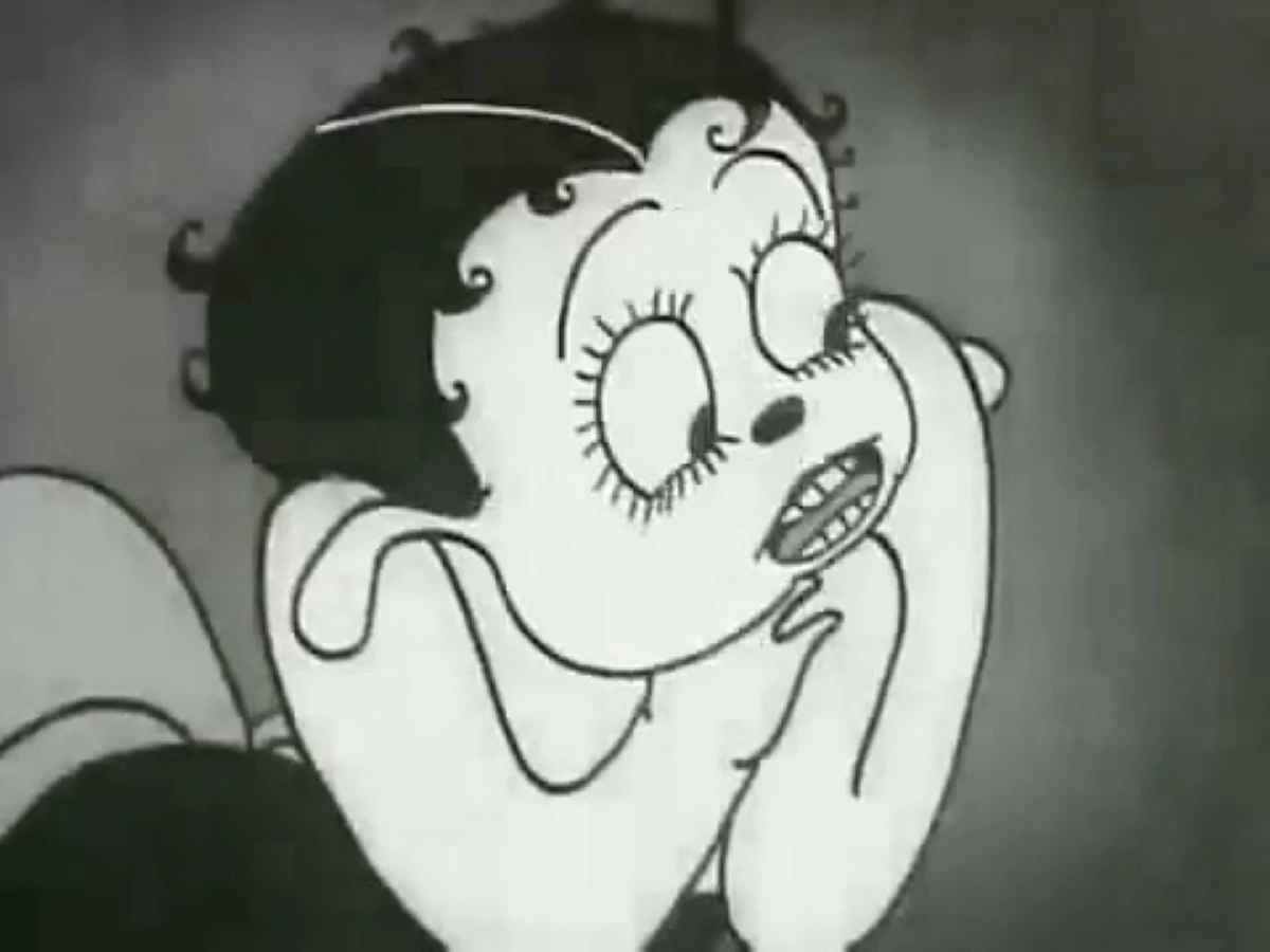 BOMBSHELL BEAUTY Betty Boop's initial appearance in the 'Dizzy Dishes' short