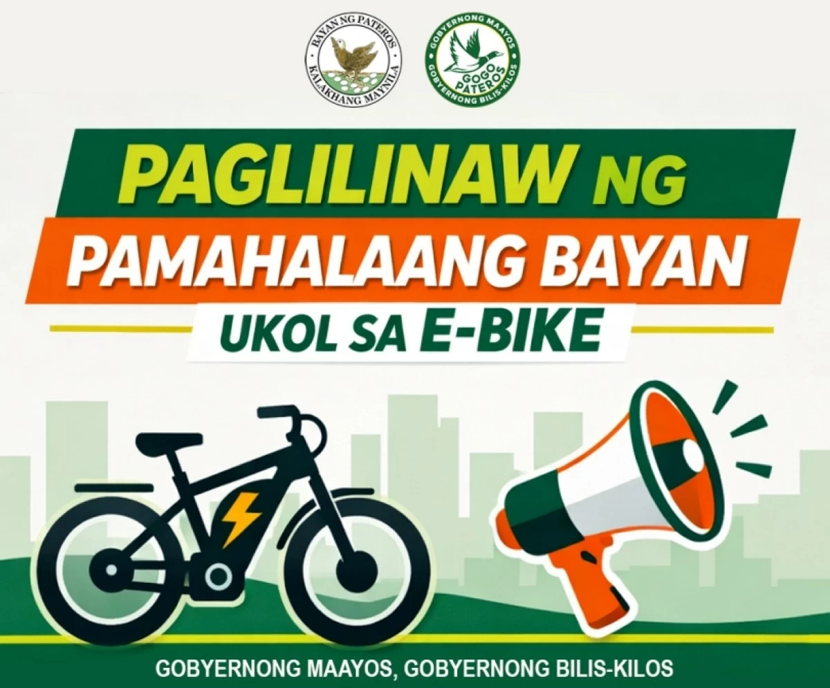 The announcement of the Pateros municipal government (Photo from the Pateros municipal government) 