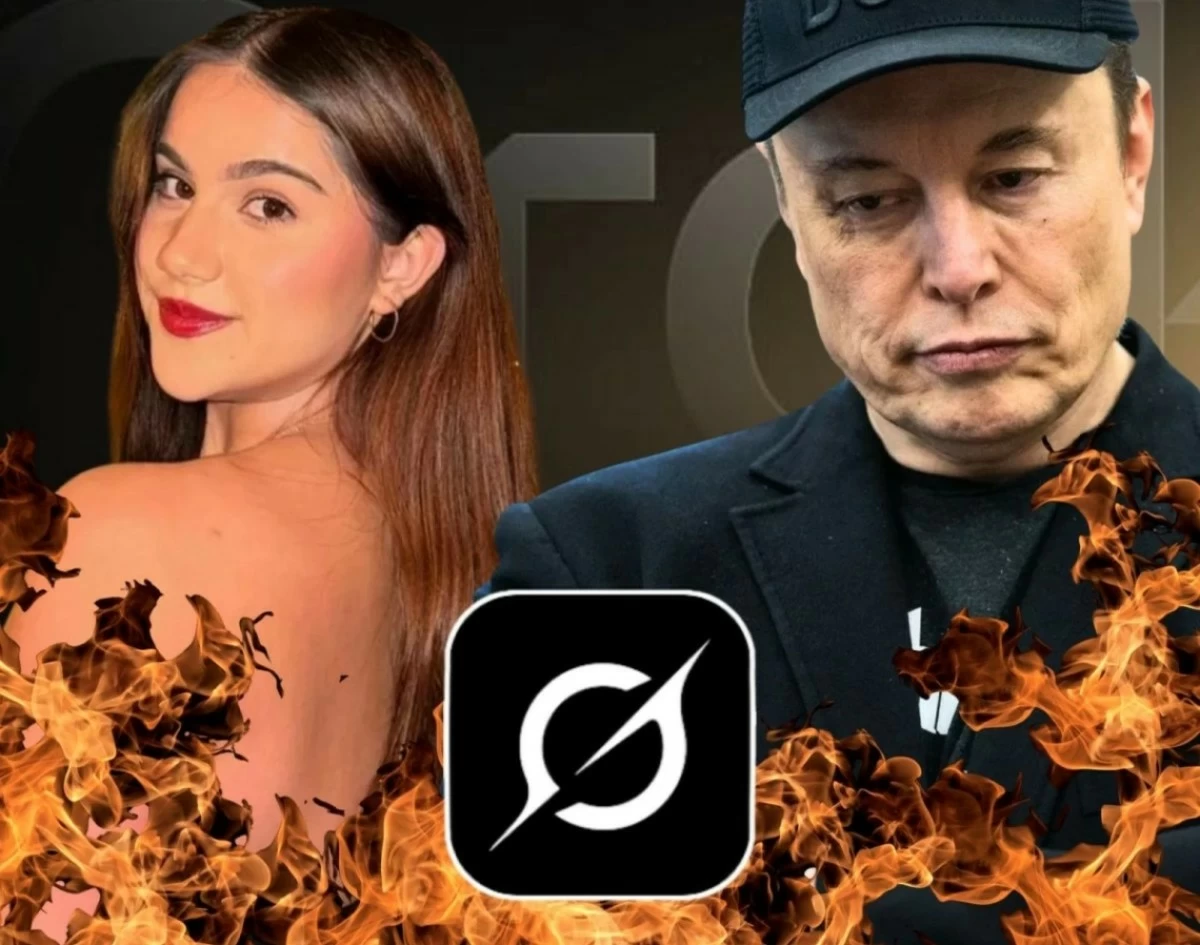 Samantha Smith and Elon Musk