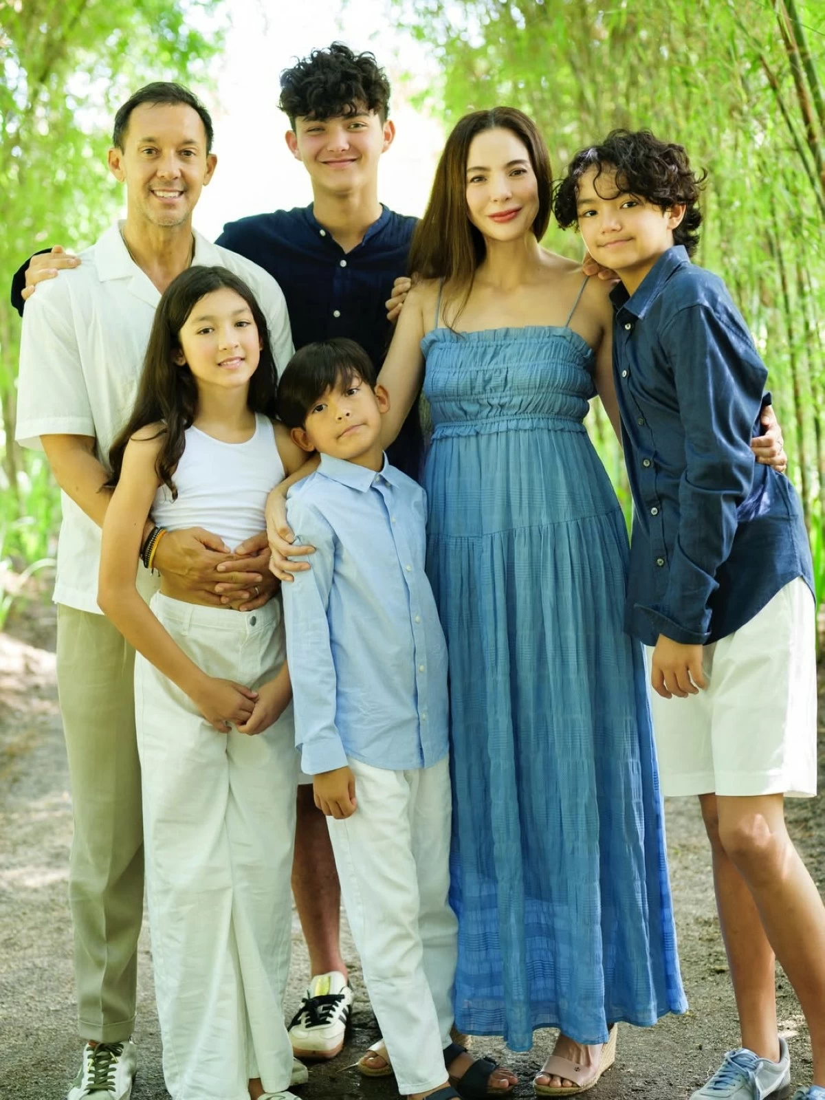 Amanda Griffin-Jacob and her family