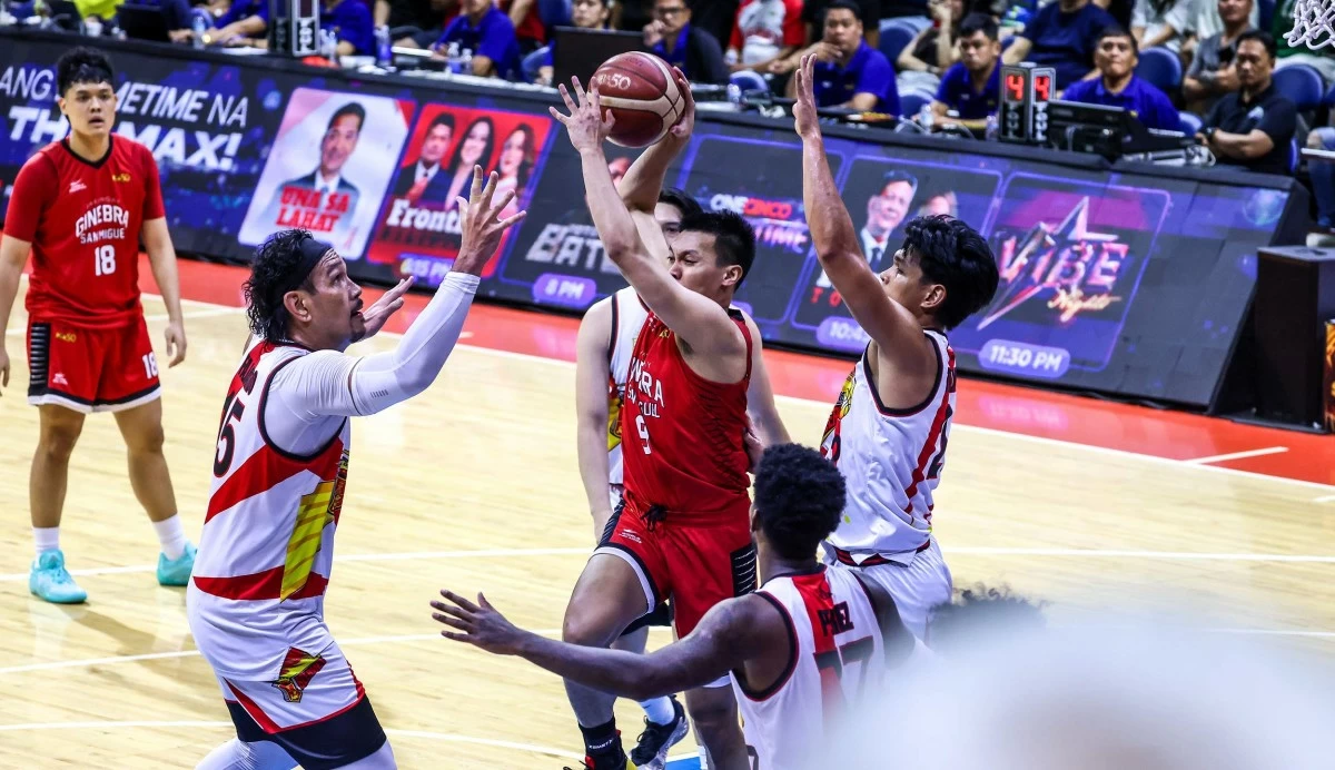 Ginebra snaps SMB’s 10-game streak to draw first blood in semis