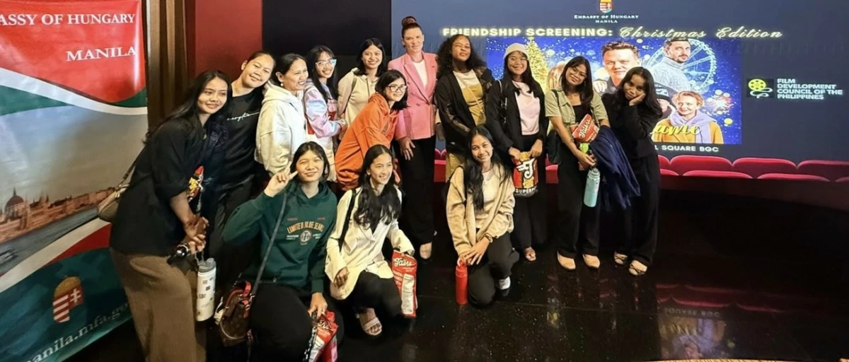 Ambassador Dr. Titanilla Tóth with the ACAY Missions youth 