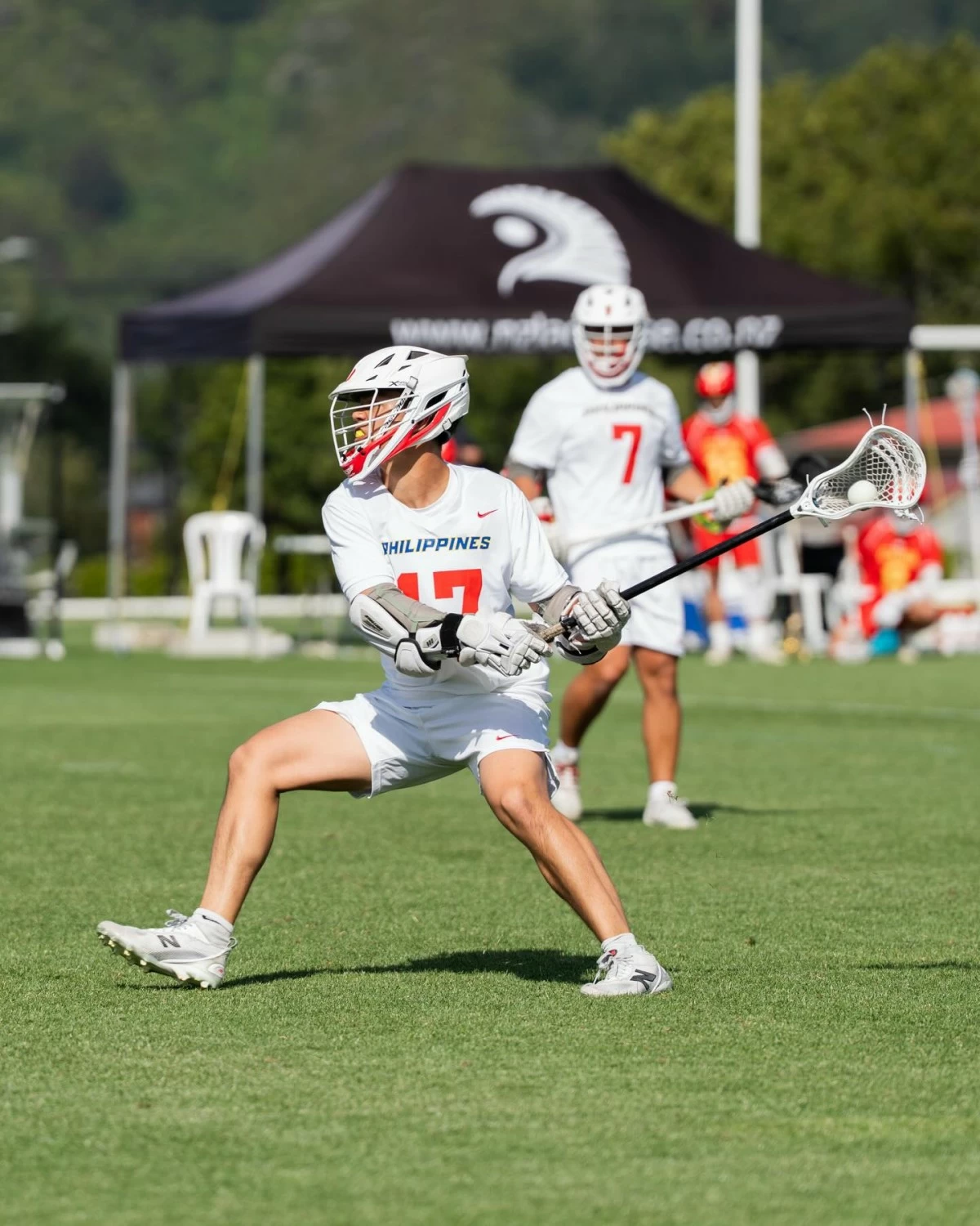 Nicholas Marsh stars with five goals to lead the Nationals' assault. (Philippines Lacrosse Association)
