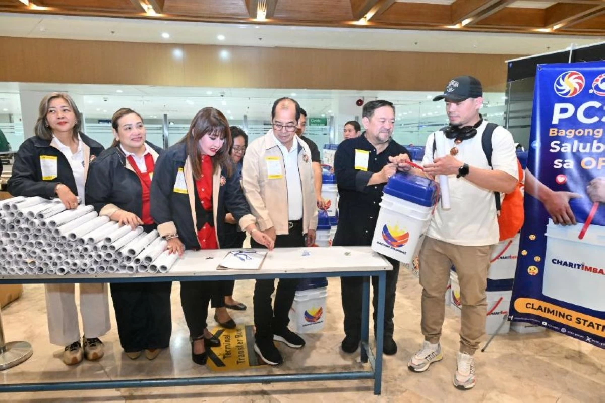 ‘Bagong Taong Salubong sa OFWs’: PCSO, OWWA welcome home 312 OFWs from Kuwait
