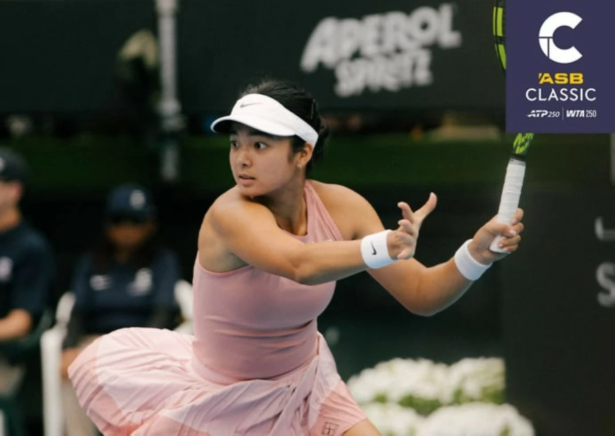 Alex Eala. (ASB Classic)