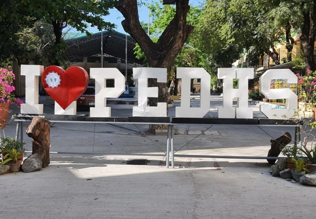 The Pedro E. Diaz High School in Alabang, Muntinlupa (Photo from the Pedro E. Diaz High School Facebook page) 