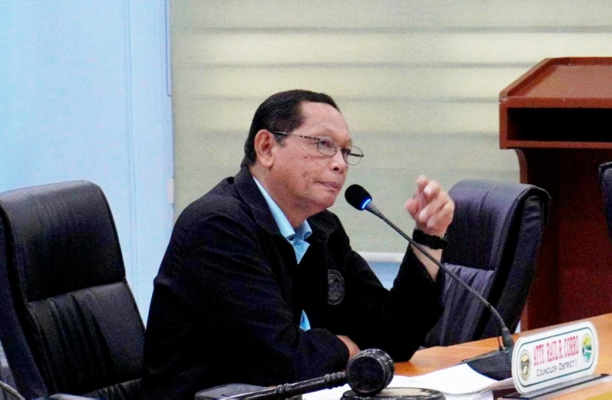 Muntinlupa Councilor and Majority Floor Leader Raul Corro (Photo from Sanggunian Secretariat - Muntinlupa Facebook page)