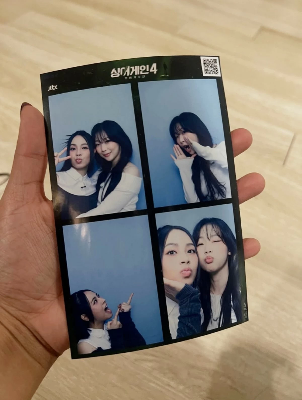 Gwyn Dorado with fellow contestant Kim Ye-chan (Dorado's Instagram)
