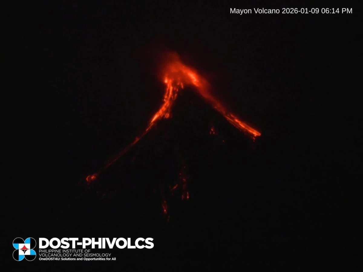 Phivolcs reports spike in seismic energy release at Mayon Volcano