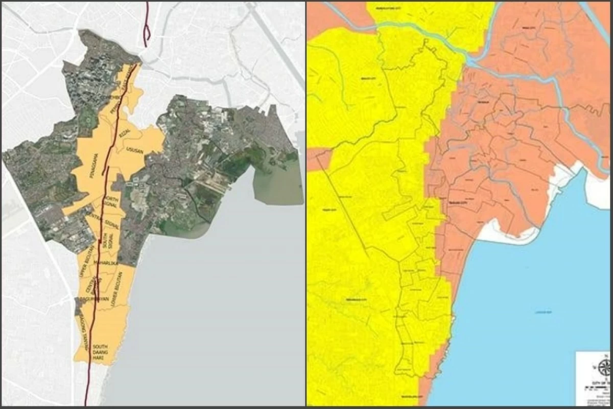 The announcement by Taguig Mayor Lani Cayetano (Photo from Mayor Cayetano's Facebook account) 