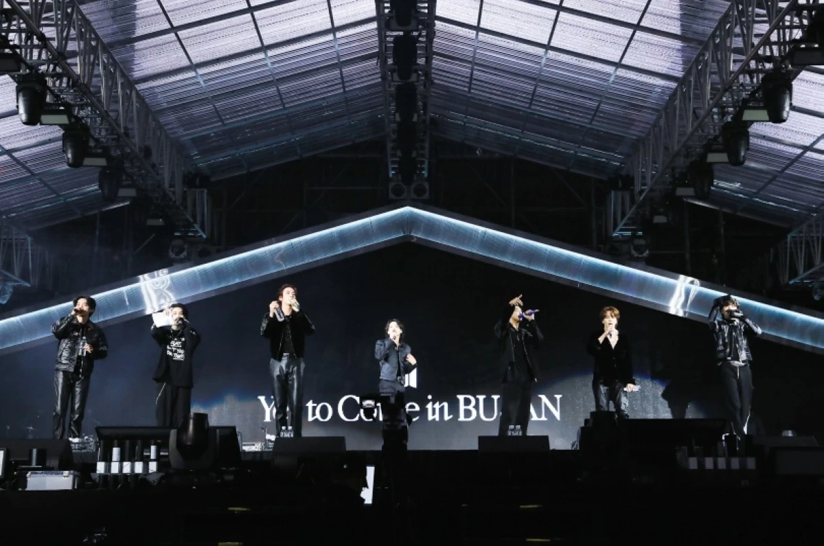 The BTS Yet To Come in Busan concert in October 2022 (Big Hit Music) 
