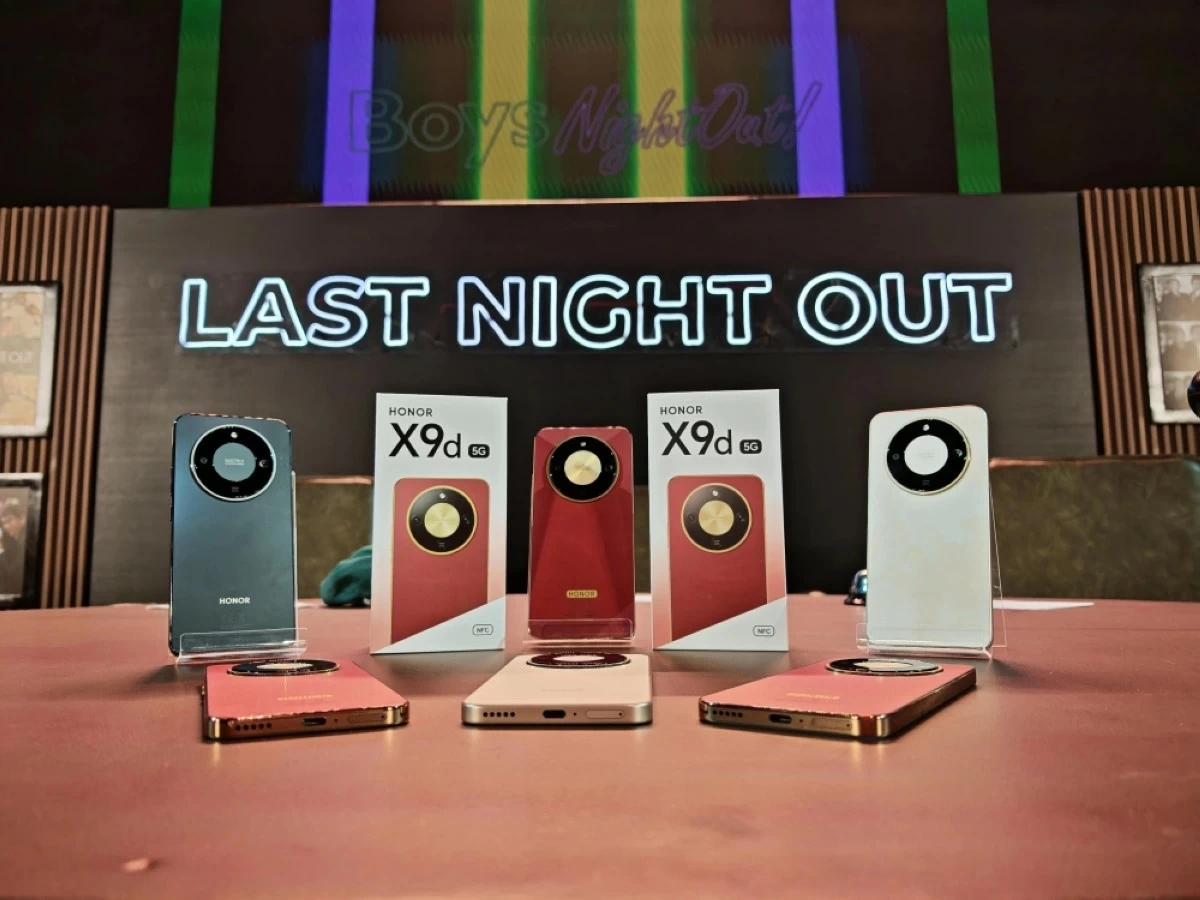 The HONOR X9d 5G. Pre-order now and have a chance to win a Tesla Cybertruck.