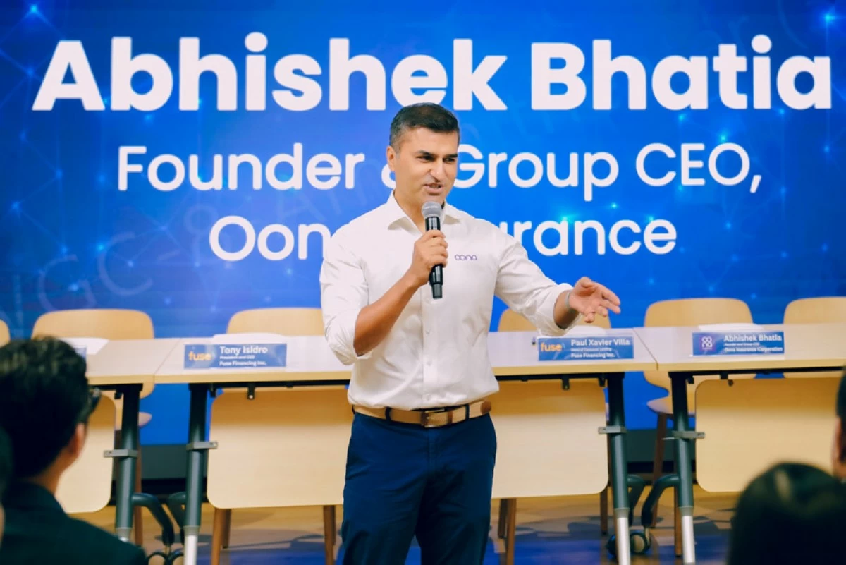 Founder and CEO of Oona Insurance Abhishek Bhatia highlights bridging the protection gap for Filipinos and empowering them to move forward with confidence.