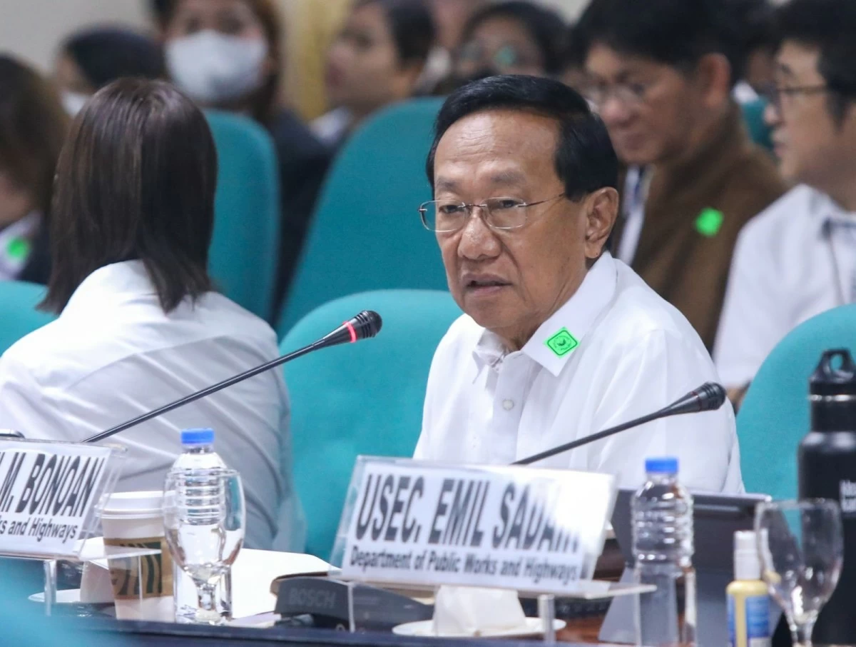 Department of Public Works and Highways (DPWH) Secretary Manuel M. Bonoan (Senate PRIB Photo)