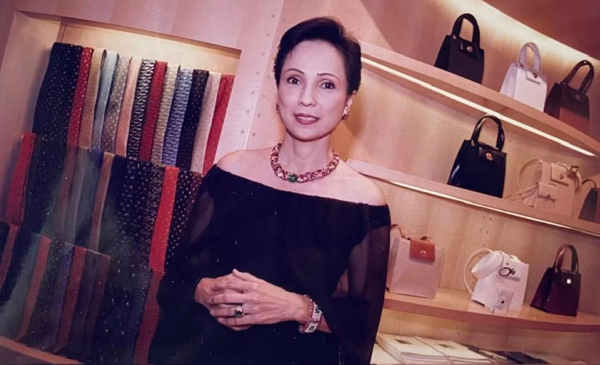 Aurora Pijuan in her younger years