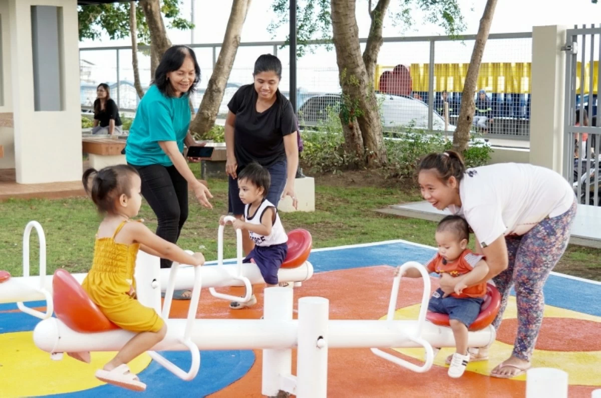 The Bayanan Lakeshore Public Park in Barangay Bayanan, Muntinlupa (Photo from Muntinlupa PIO) 