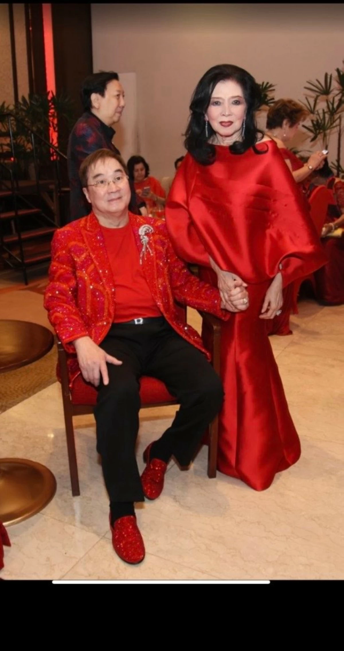 Benjie Yap and Rosemarie Arenas