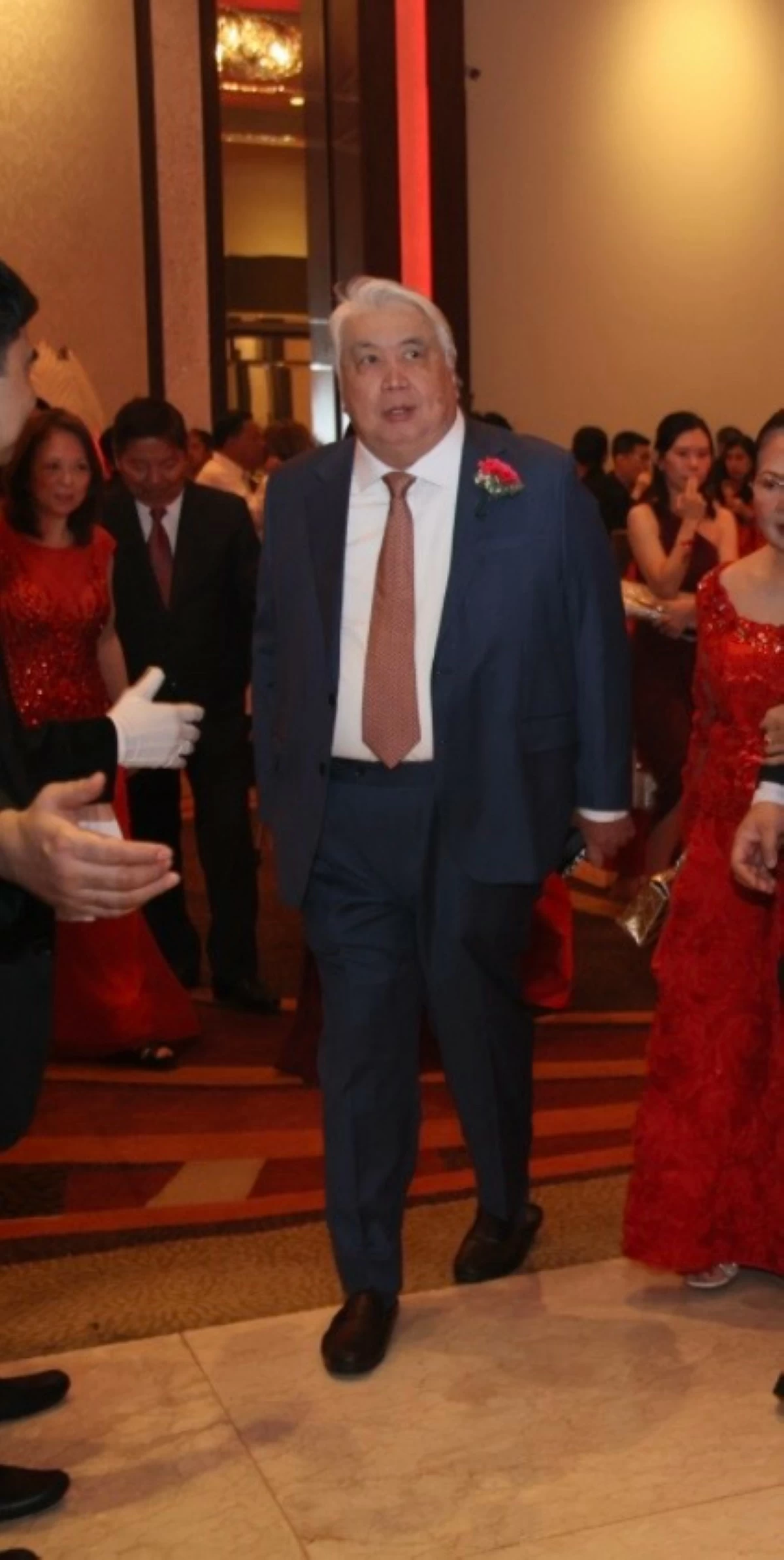 Basilio Yap, chairman of The Manila Hotel  