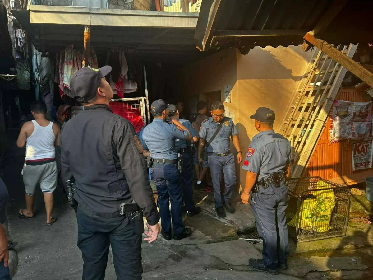 VCPS operatives conduct an inspection leading to the arrest of the suspect. (Photo from VCPS)