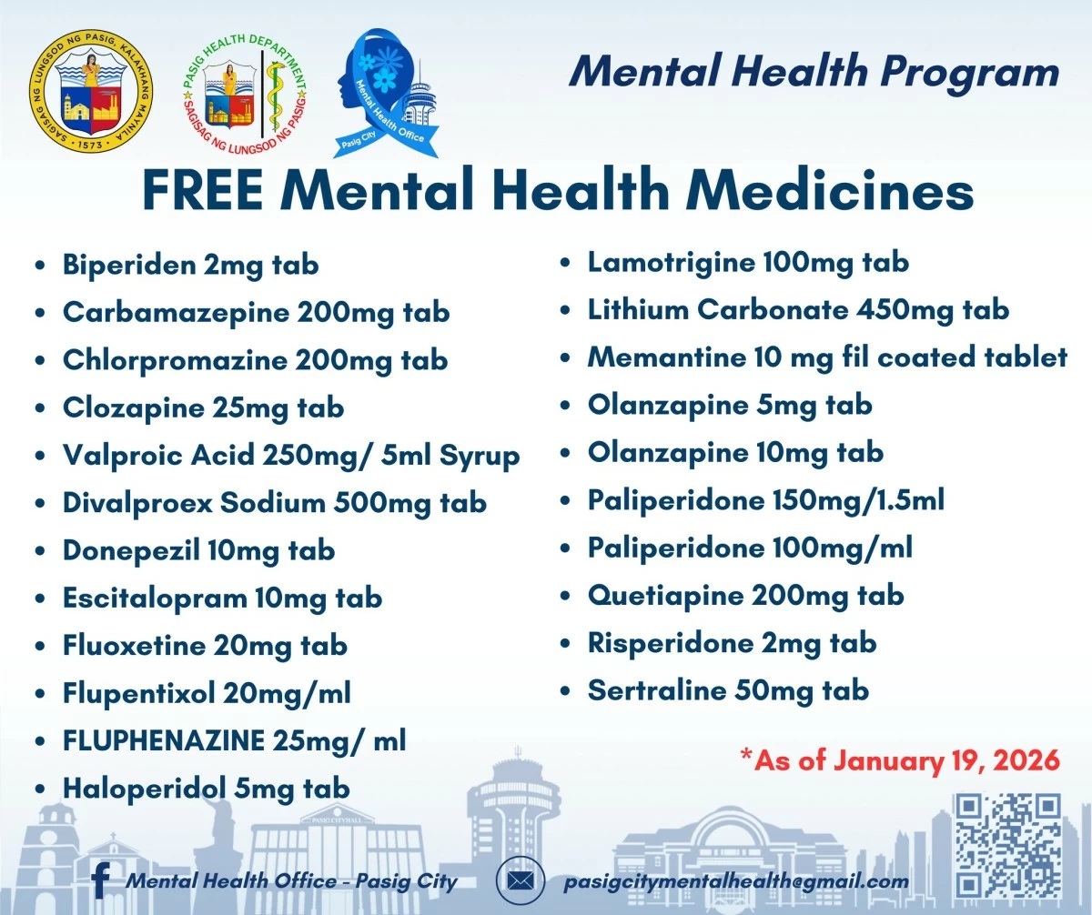 Photo from Mental Health Office-Pasig City