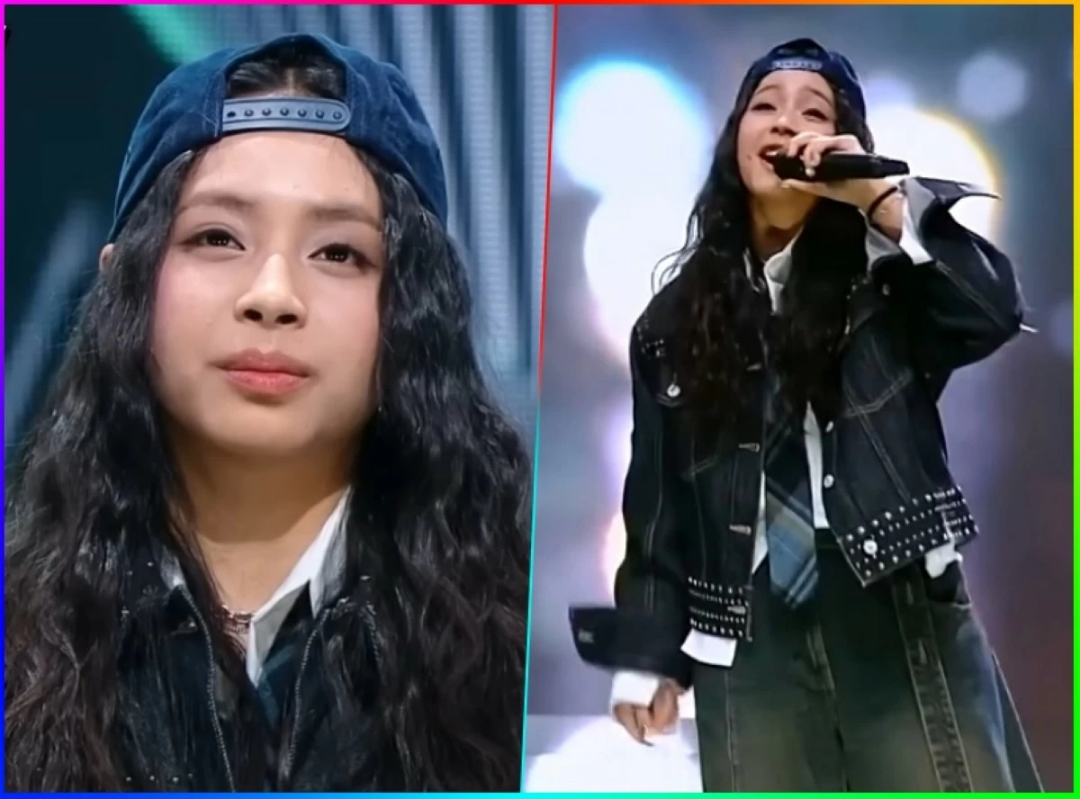 Filipino singer Gwyn Dorado performing 